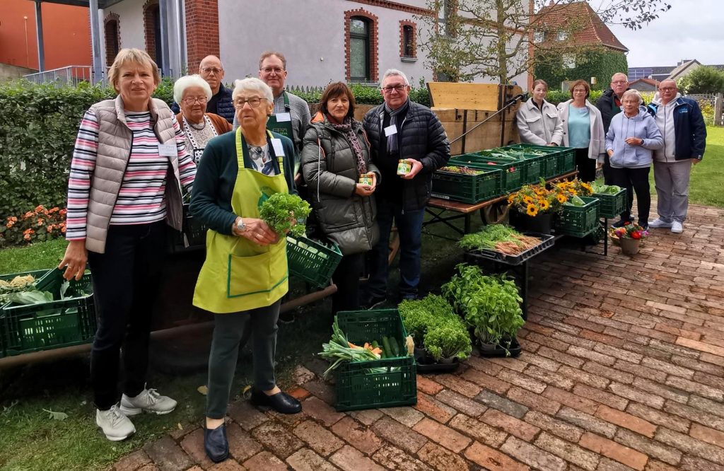 Zum Erntedankfest hieß das Gärtnermuseum seine Gäste herzlich willkommen.
