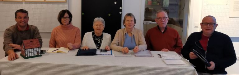 Der Vorstand des Gärtnermuseums bei seinen Auftaktberatungen zum Programm 2026. Es fehlt Doris Liefner.