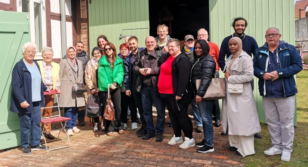 Die AWO-Gäste verlebten schöne Stunden im Gärtnermuseum.