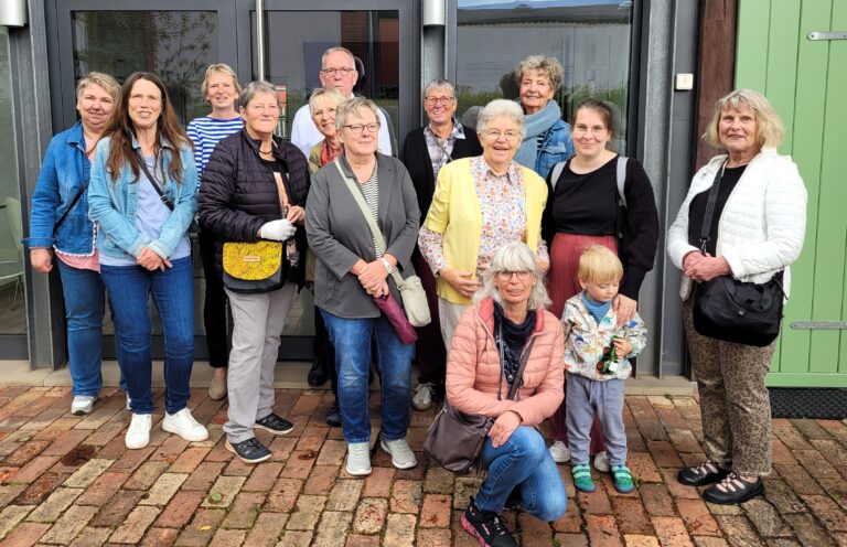 Die Hornburger Landfrauen bei ihrem Besuch im Gärtnermuseum.